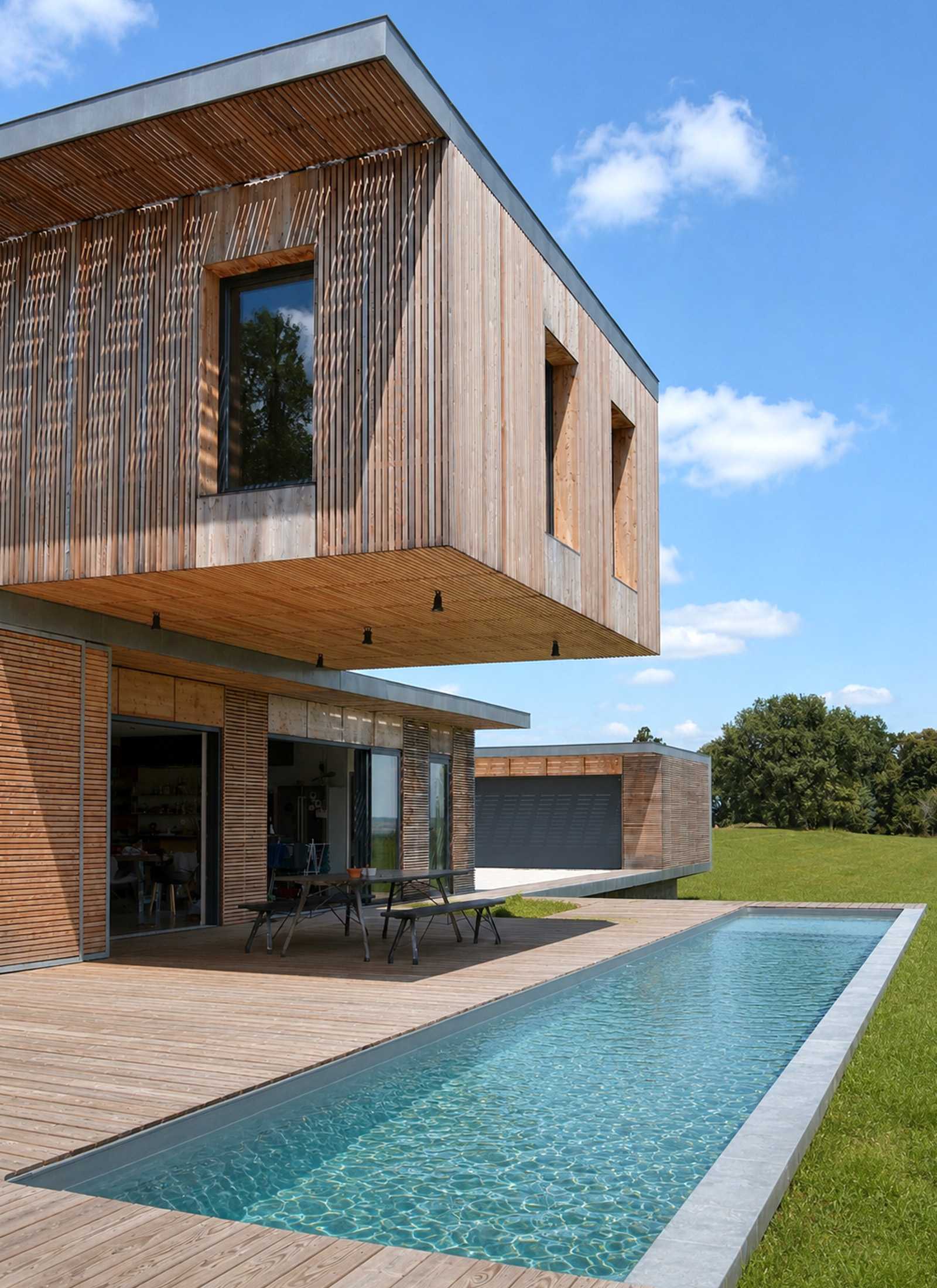 Construction d'une maison contemporaine en Provence par un architecte