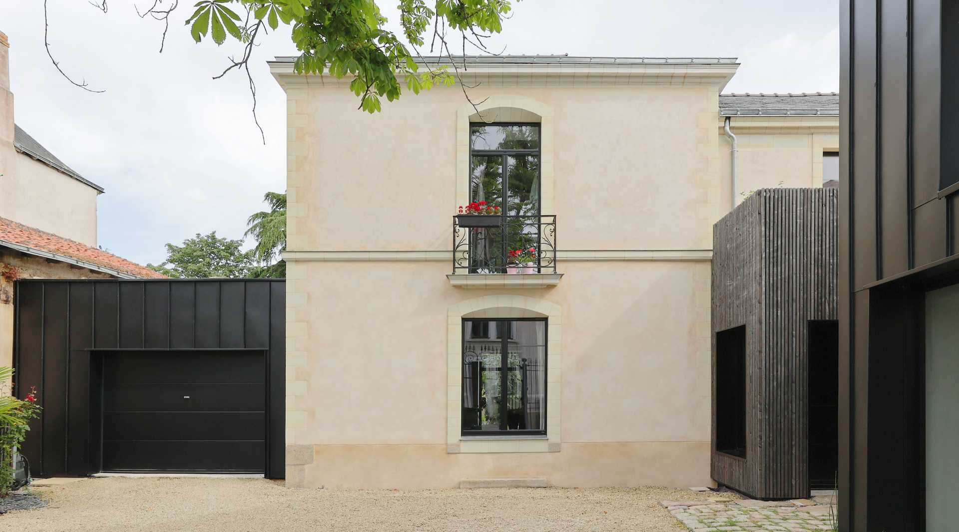 Extension d'une maison de ville réalisée par un architecte à Aix-en-Provence