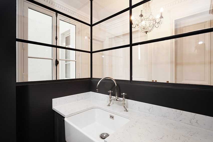 Salle de bain aménagée par un architecte d'intérieur à Aix-en-Provence