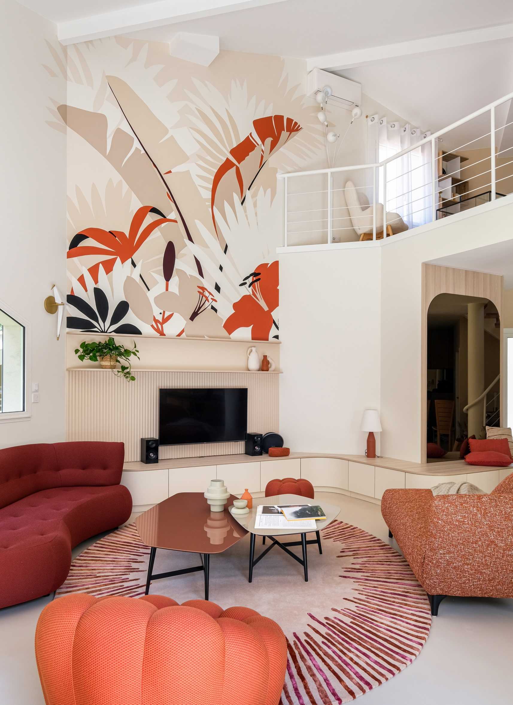Interior decoration of a house in Aix-en-Provence