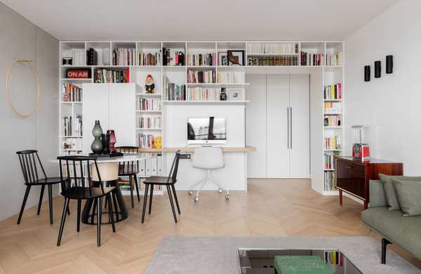 Un architecte d'intérieur modernise un appartement des années 60 à Aix-en-Provence.