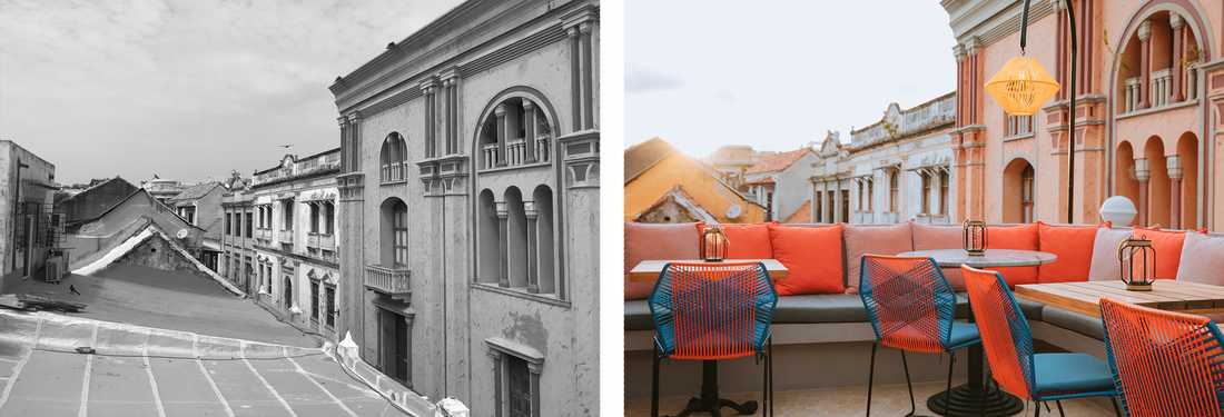 avant-apres-amenagement-terrasse-rooftop-restaurant