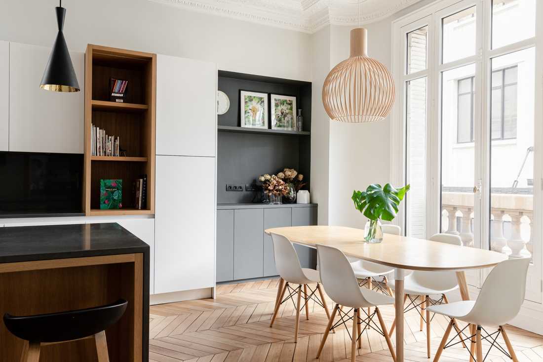 Aménagement d'une appartement acheté sur plan par un architecte d'intérieur à Aix-en-Provence