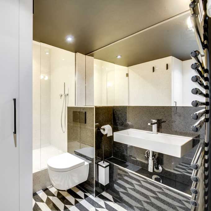Salle de bain aménagée par un architecte exerçant à Aix-en-Provence