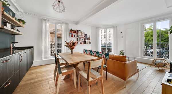 Relooking d'intérieur d'un appartement haussmannien à Aix-en-Provence par un décorateur