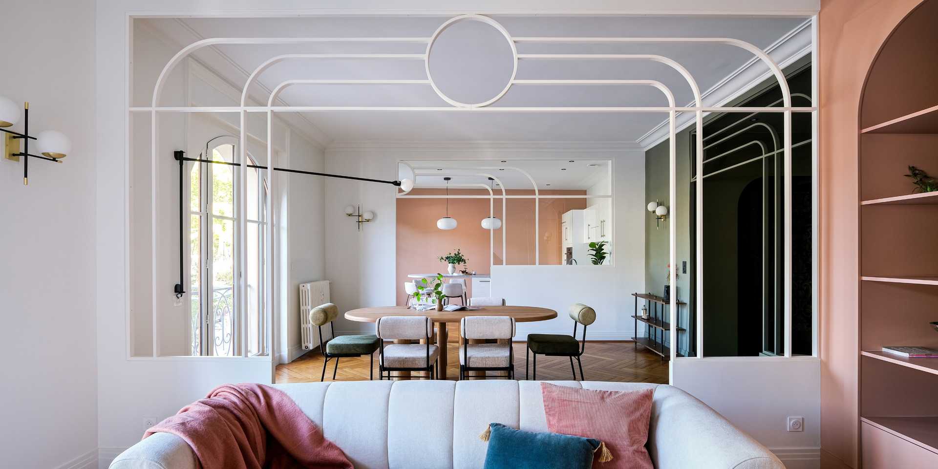 Complete renovation of a historic apartment in Aix-en-Provence by an interior architect
